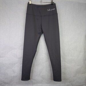 Soft.clouds Fleece Lined Leggings Women's S Grey Warm Winter Base Layer Pants